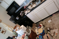 kitchen hoarding cleanup